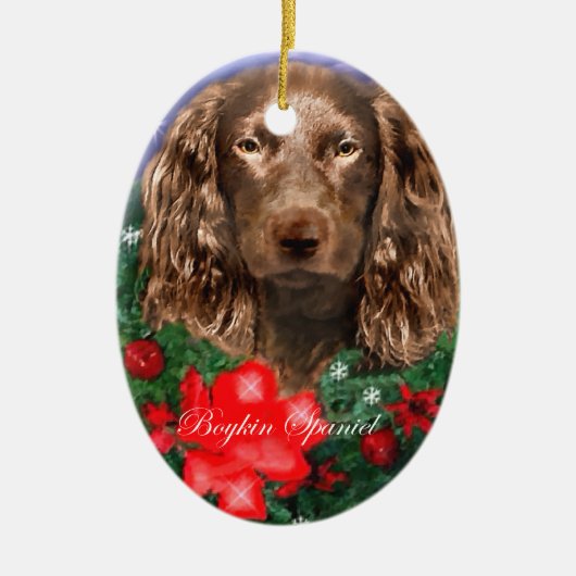Boykin Spaniel Kerstcadeaus Ornament (Voorkant)