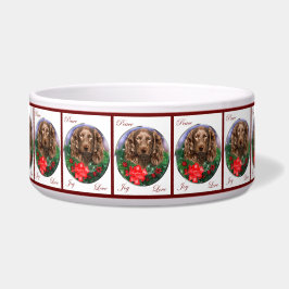 Boykin Spaniel Kersthond Bowl Voerbakje