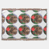 Boykin Spaniel Kerstmis Deken (Voorkant)