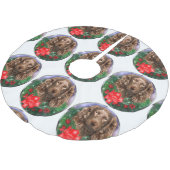 Boykin Spaniel Kerstmis Kerstboom Rok (Gekanteld)