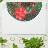 Boykin Spaniel Kerstmis Theedoek (Gevouwen)