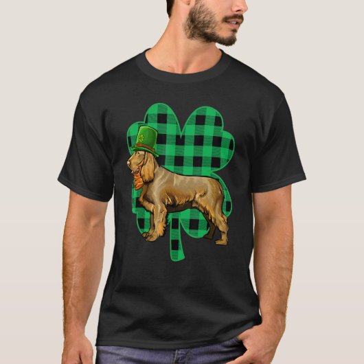 Boykin Spaniel Leprechaun St. Patrick's Day Geluk T-shirt (Voorkant)