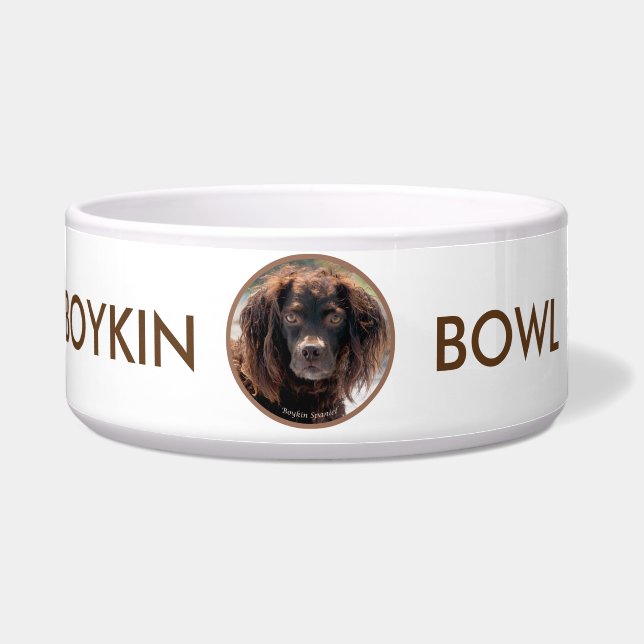 Boykin Spaniel Pet Bowl Voerbakje (Voorkant)