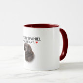 Boykin Spaniel Pure Heart Coffee Mug Mok (Voorkant rechts)
