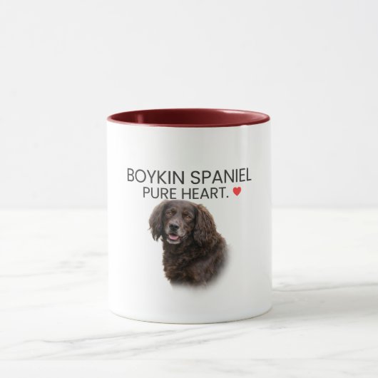 Boykin Spaniel Puur Hart Koffiemok Mok (Midden)