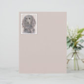 Boykin Spaniel Schilderen - Kute Original Dog Art (Staand voorkant)