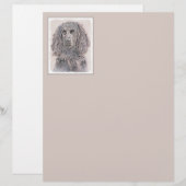 Boykin Spaniel Schilderen - Kute Original Dog Art (Voorkant / Achterkant)