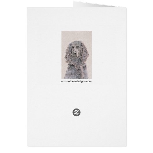 Boykin Spaniel Schilderen - Kute Original Dog Art (Achterkant)