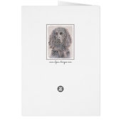 Boykin Spaniel Schilderen - Kute Original Dog Art (Achterkant)