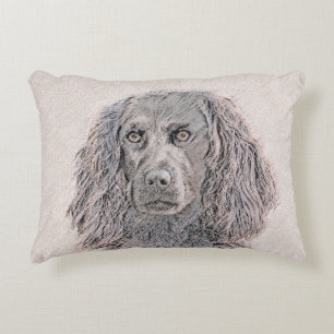 Boykin Spaniel Schilderen - Kute Original Dog Art Accent Kussen