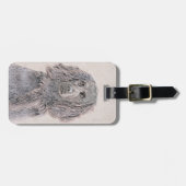 Boykin Spaniel Schilderen - Kute Original Dog Art Bagagelabel (Voorkant horizontaal)