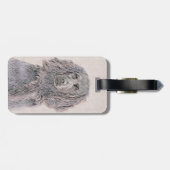 Boykin Spaniel Schilderen - Kute Original Dog Art Bagagelabel (Achterkant horizontaal)