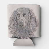 Boykin Spaniel Schilderen - Kute Original Dog Art Blikjeskoeler (Achterkant)