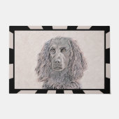 Boykin Spaniel Schilderen - Kute Original Dog Art Deurmat (Voorkant)