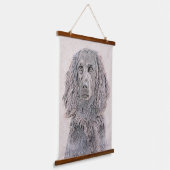Boykin Spaniel Schilderen - Kute Original Dog Art Hangend Wandkleed (Gebogen)