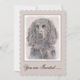 Boykin Spaniel Schilderen - Kute Original Dog Art Kaart