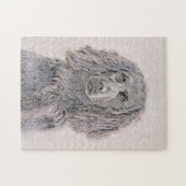 Boykin Spaniel Schilderen - Kute Original Dog Art Legpuzzel (Horizontaal)