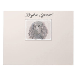 Boykin Spaniel Schilderen - Kute Original Dog Art Notitieblok