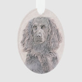Boykin Spaniel Schilderen - Kute Original Dog Art Ornament (voorkant)