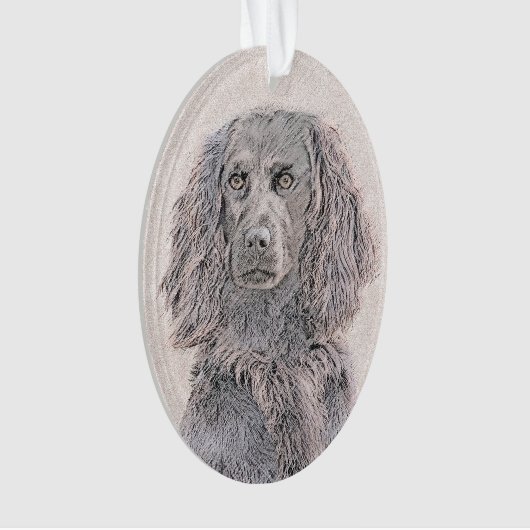 Boykin Spaniel Schilderen - Kute Original Dog Art Ornament (voorkant)