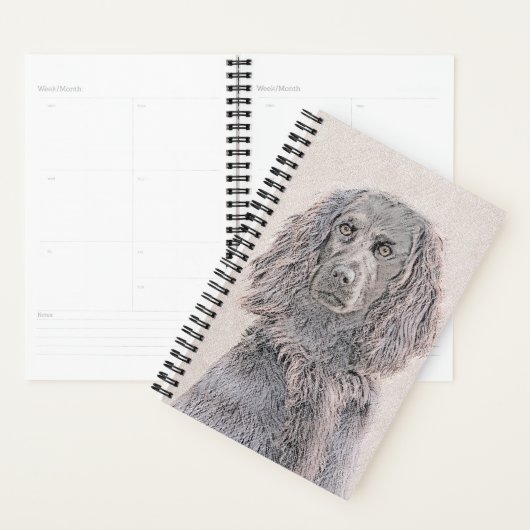 Boykin Spaniel Schilderen - Kute Original Dog Art Planner (Display)