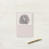 Boykin Spaniel Schilderen - Kute Original Dog Art Post-it® Notes (Op bureau)