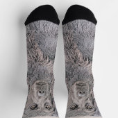 Boykin Spaniel Schilderen - Kute Original Dog Art Sokken (Top)