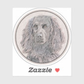 Boykin Spaniel Schilderen - Kute Original Dog Art Sticker (Vel)