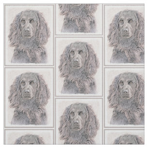 Boykin Spaniel Schilderen - Kute Original Dog Art Stof