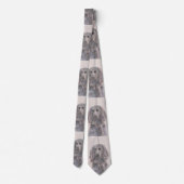 Boykin Spaniel Schilderen - Kute Original Dog Art Stropdas (Achterkant)