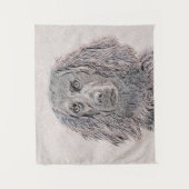 Boykin Spaniel Schilderen - Kute Original Dog Art Wandkleed (Voorkant)