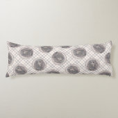 Boykin Spaniel Schilderen Little Brown LBD Dog Art Lichaamskussen (Voorkant)