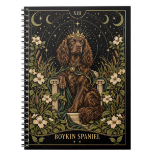 Boykin Spaniel, Starlit Tarot Kunst Notitieboek