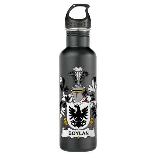 Boylan Coat of Arms Family Crest Sweat Waterfles (Voorkant)