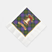 Boyle gepersonaliseerde Tartan kerst Servet (Hoek)