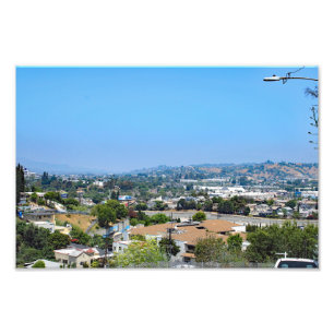 Boyle Heights City Terrace Foto Afdruk