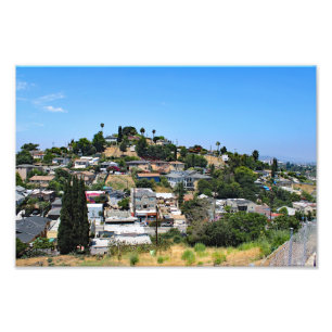 Boyle Heights City Terrace Foto Afdruk