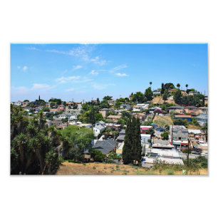 Boyle Heights City Terrace Foto Afdruk