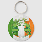 Boyle Irish Shield Sleutelhanger (Voorkant)