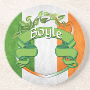 Boyle Irish Shield Zandsteen Onderzetter