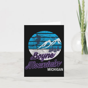 Boyne Mountain Michigan Usa Ski Resort Snowboardin Kaart