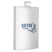 Boyne Mountain Resort Michigan Skier Flacon (Rechts)