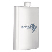 Boyne Mountain Resort Michigan Snowboarder Flacon (Rechts)