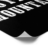 Boyne Mountain Rustic Bold Artisan Grungy Ski Poster (Hoek)