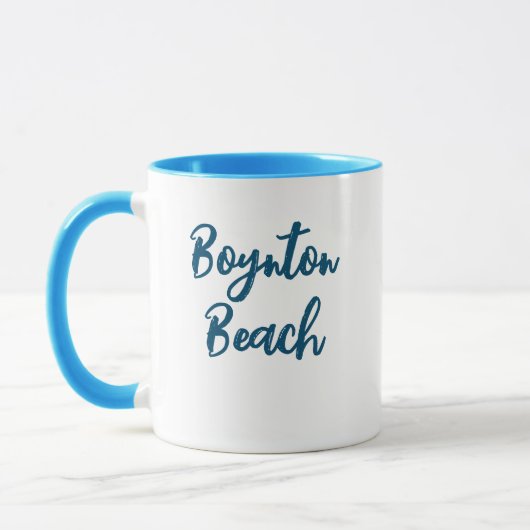 Boynton Beach Florida Coffee Mok (Links)