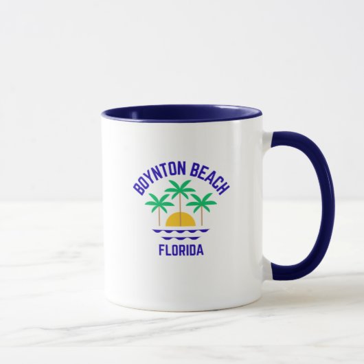 Boynton Beach Florida Coffee Mug Mok (Rechts)