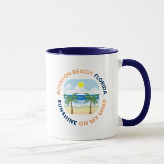 Boynton Beach Florida Coffee Mug Mok (Rechts)