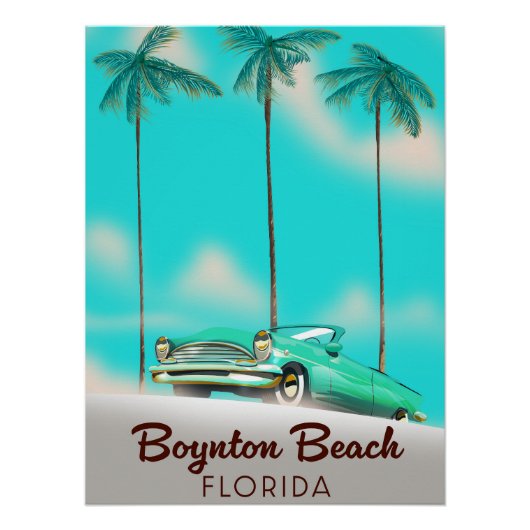 Boynton Beach Florida Perfect Poster (Voorkant)