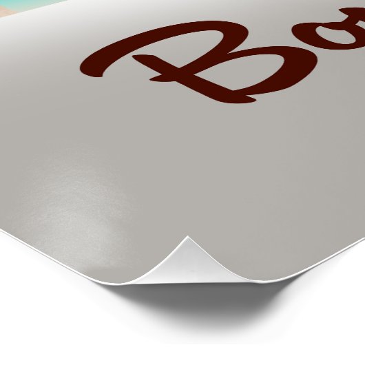 Boynton Beach Florida Perfect Poster (Hoek)