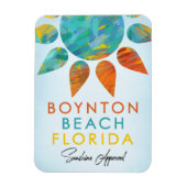 Boynton Beach Florida Sunshine Travel Magneet (Verticaal)